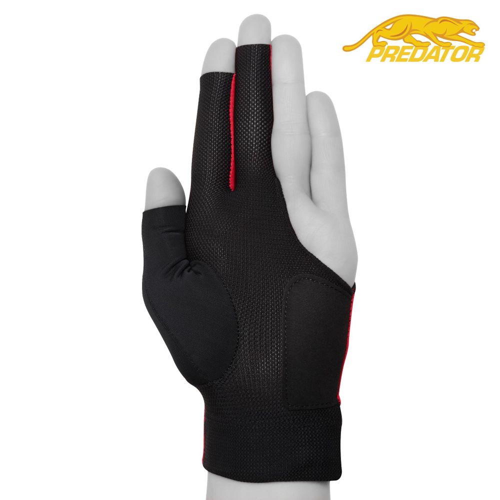 Перчатка Predator Second Skin красная/черная левая S/M