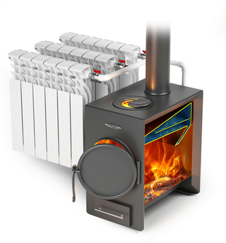 Печь TMF водогрейная Нормаль-батарея ТВ ТО антрацит 115