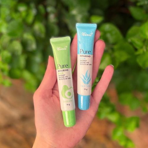 Восстанавливающий бальзам для губ алоэ вера Pure Repairing Lip Balm Aloe Vera Civic