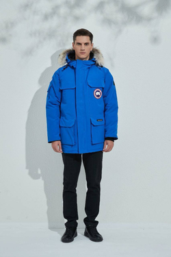 Синяя пуховая парка Expedition Canada Goose премиум класса