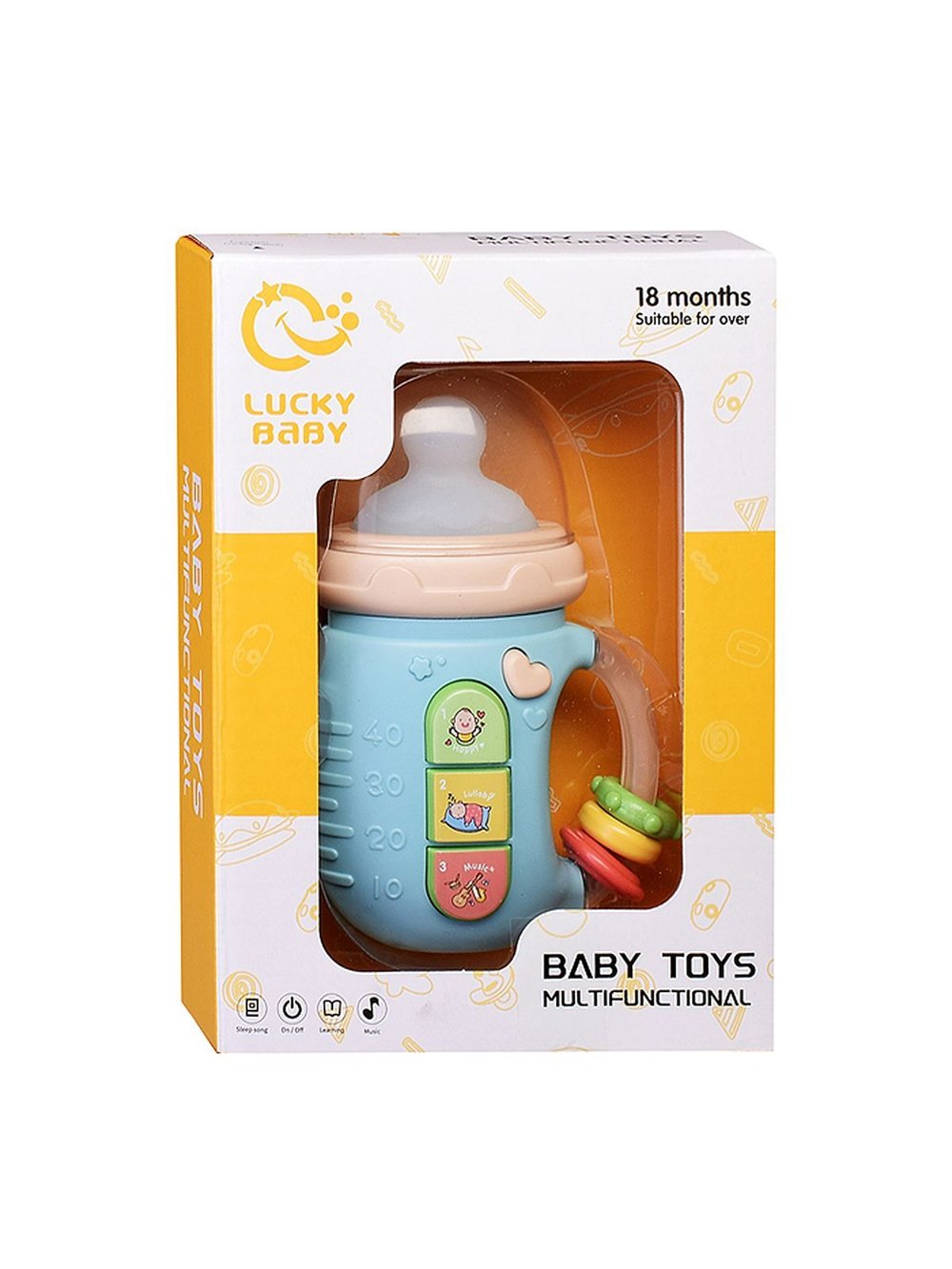 Игрушка развивающая Погремушка-бутылочка (LDJ220)