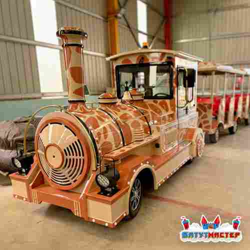 Поезд безрельсовый «Жирафик» 3 вагона, 13 мест, для ТРЦ