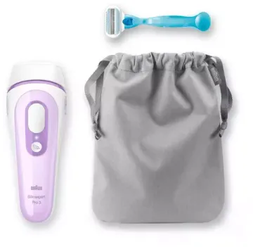 Фотоэпилятор Braun PL3011 Silk-expert IPL Pro 3 белый/сиреневый