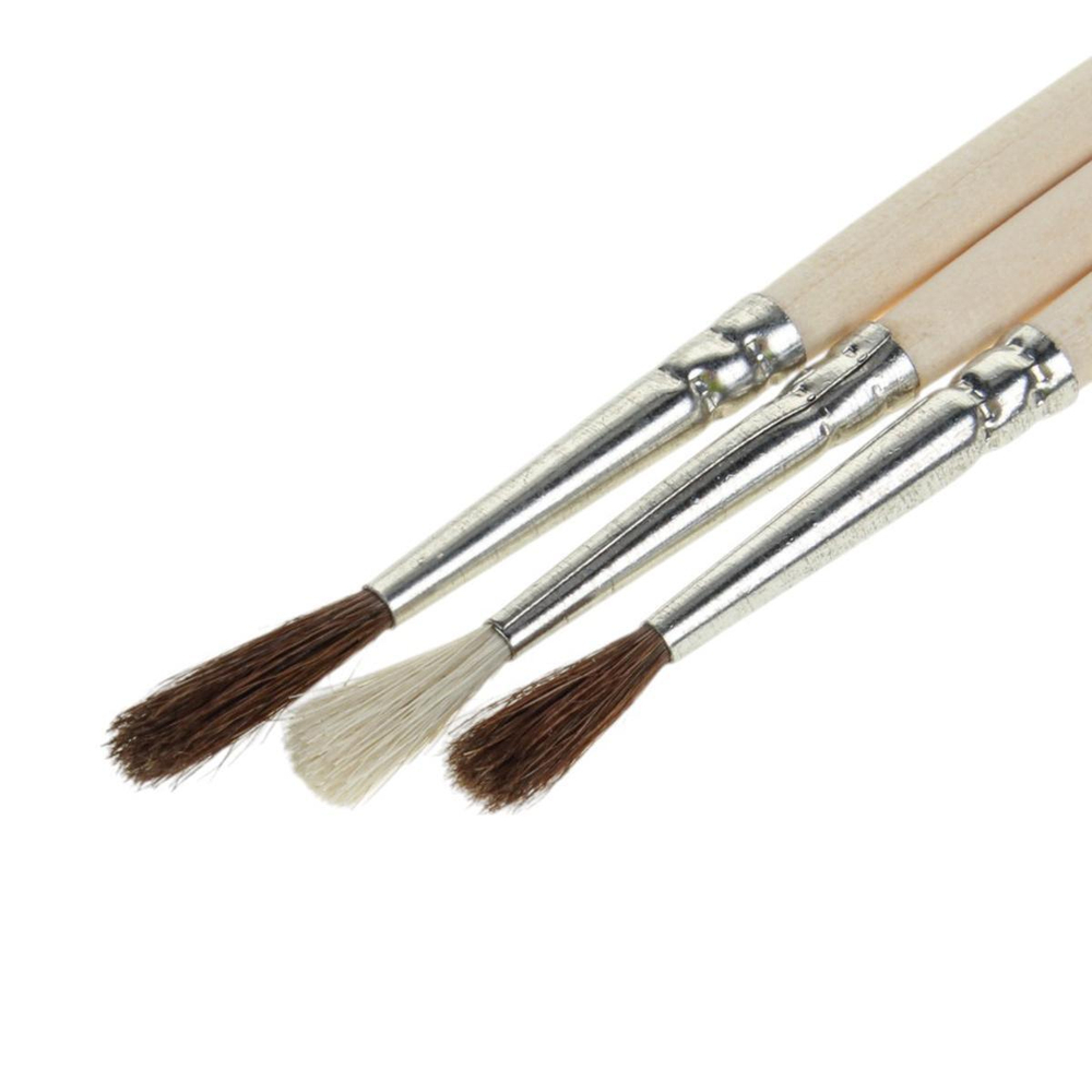 Набор 3 кистей "Ноготки" (пони№2,3, коза№2)Н3-18229 (Артком)