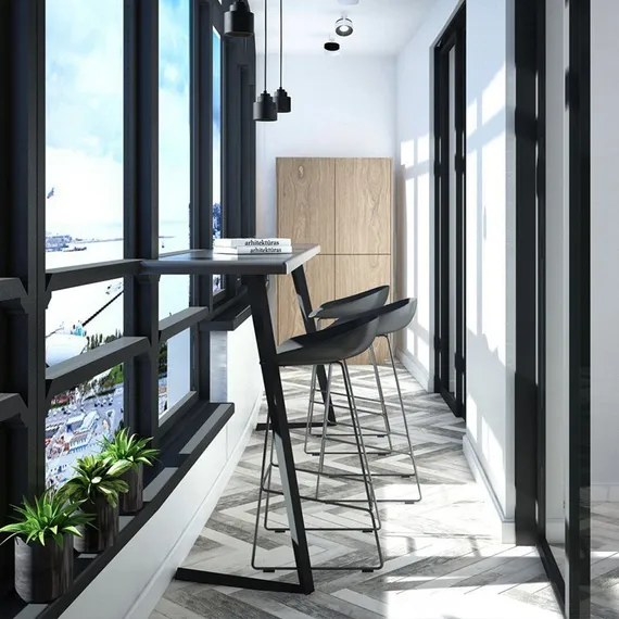 Полубарный стул Noel чёрный с хромированными ножками