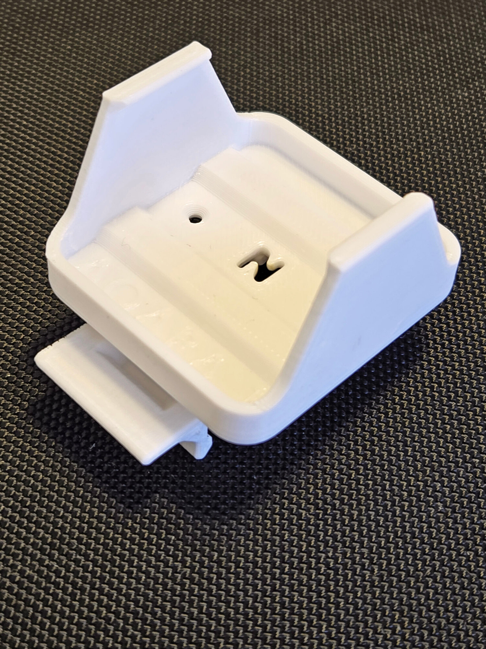 Набор 3 шт. Крепление для одноканального реле Aqara T1 (с нейтралью) на DIN-рейку SSM-U01, 3D печать, белое