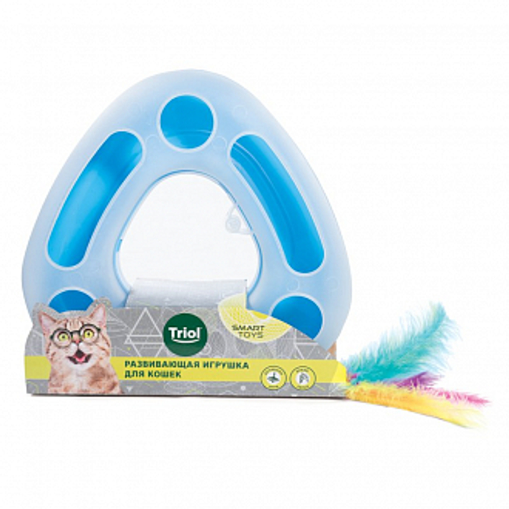 TRIOL Smart Toys Развивающая игрушка для кошек Карнавал 250*250*360 мм