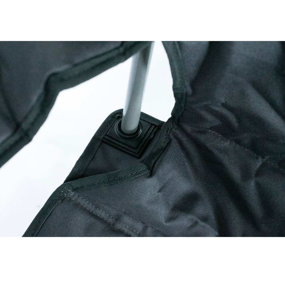 Tramp кресло с регулируемым наклоном спинки TRF-012 (черный/серый)