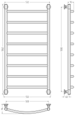 Сунержа Галант+ 1000х500