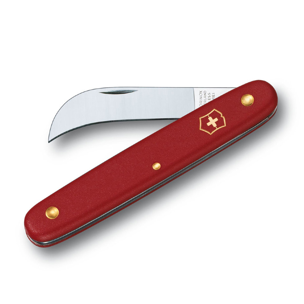 Нож садовый Victorinox Floral (3.9060) 100мм красный