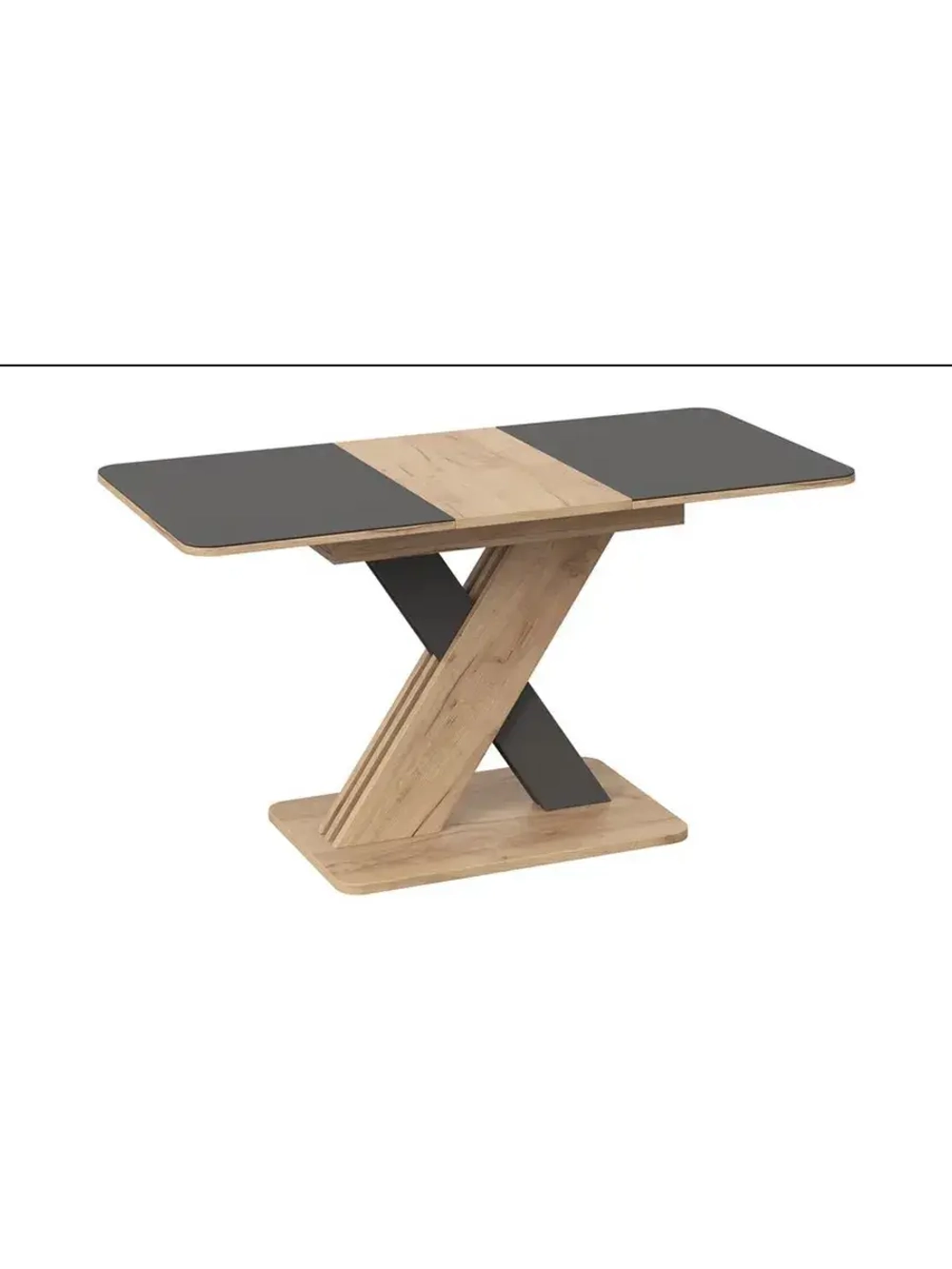 Стол кухонный обеденный раздвижной 110,4х70х75,7 см