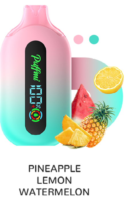 Puffmi Pure Pineapple lemon watermelon - ананас-лимон-арбуз 12000 затяжек 20мг (2%)