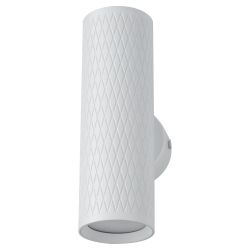 Светильник декоративный настенный ЭРА WL46 WH под лампу MR16 GU10 IP20 белый