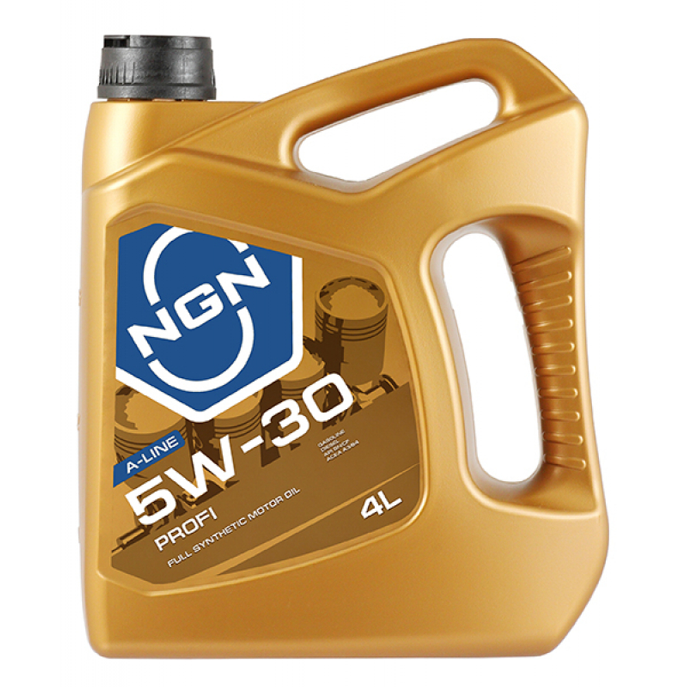 Моторное масло NGN Profi A-Line 5W-30, синтетическое, 4 л