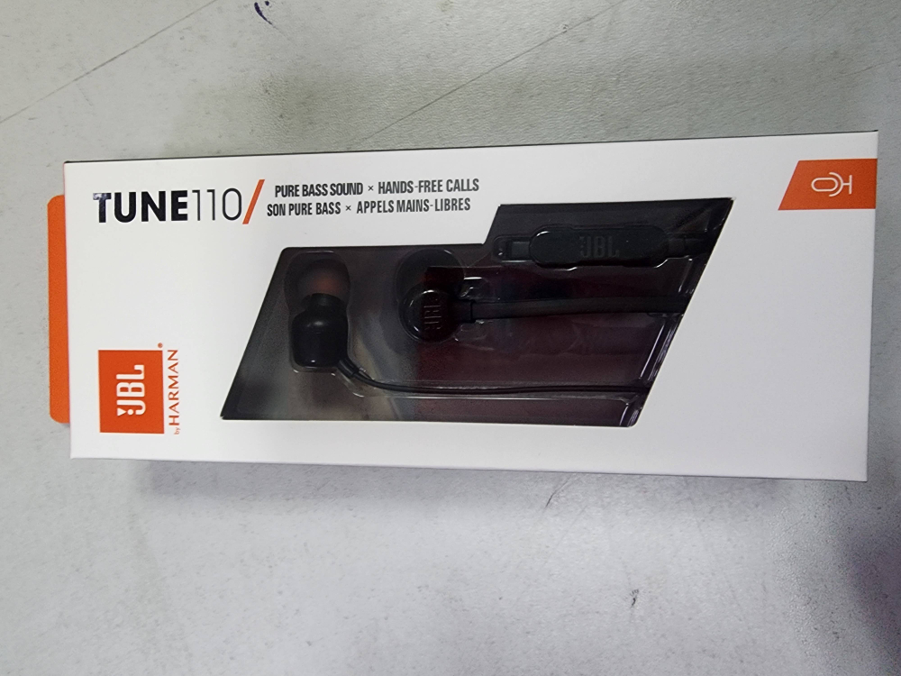 Наушники проводные JBL Tune 110 (Черный)