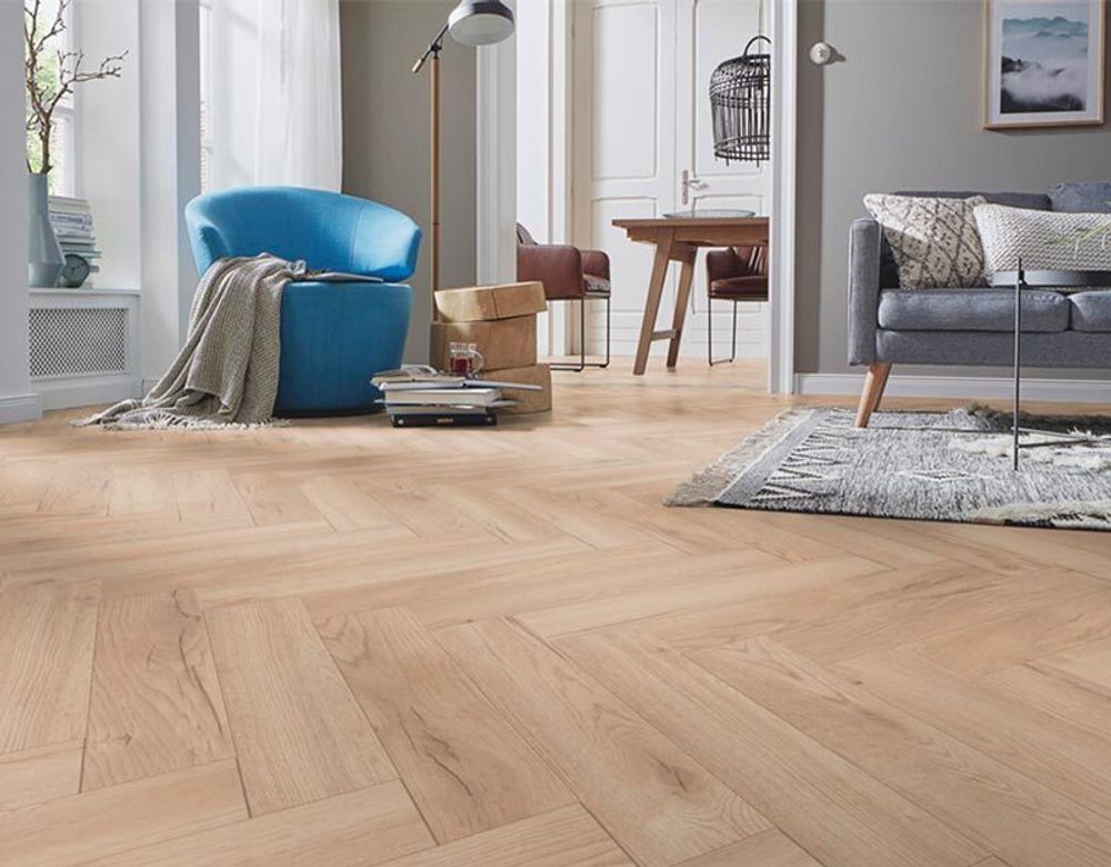 Herringbone Toulouse Oak, 1,238 м²