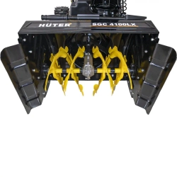 HUTER SGC 4100LX бензиновый снегоуборщик 7 л.с. ковш 68 см, выброс 15 м, 6 вперед/2 назад 70/7/26