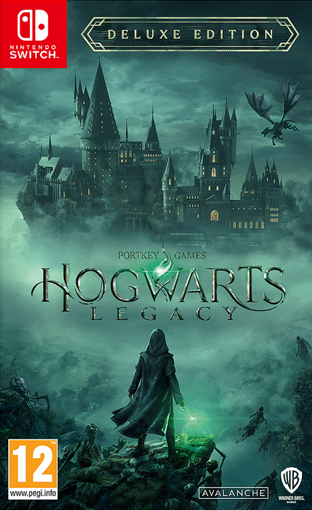 Hogwarts Legacy Deluxe Edition (картридж для Nintendo Switch, интерфейс и субтитры на русском языке)