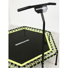 Батут для фитнеса с ручкой, без счетчика Romana 12.11.00 (розовый)