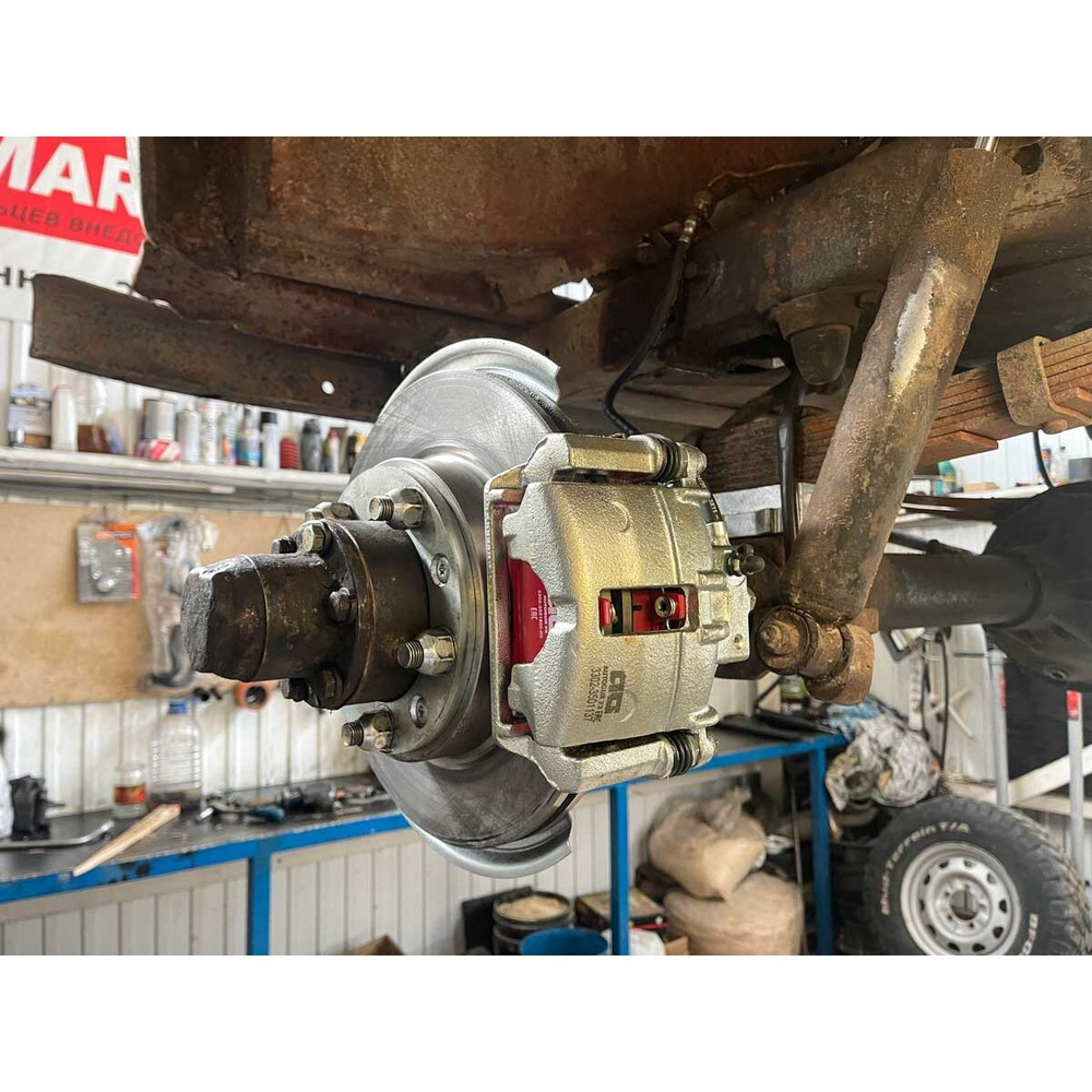 Дисковые тормоза УАЗ на гражданский передний мост (комплект) "Autogur73"
