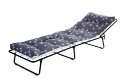 Кровать раскладная Селена-2 мягкая крошка гофрокартон (аналог Стефании с88) арт.с1677/74 (цвет ткани серый рис.одуванчик (1 шт. в уп.)