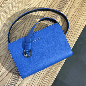 Сумка Emilie из кожи теленка, цвета синий королевский