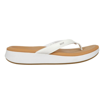 Женские теннисные кроссовки Reef Cushion Cloud Flip-flops Women - White, Caramel