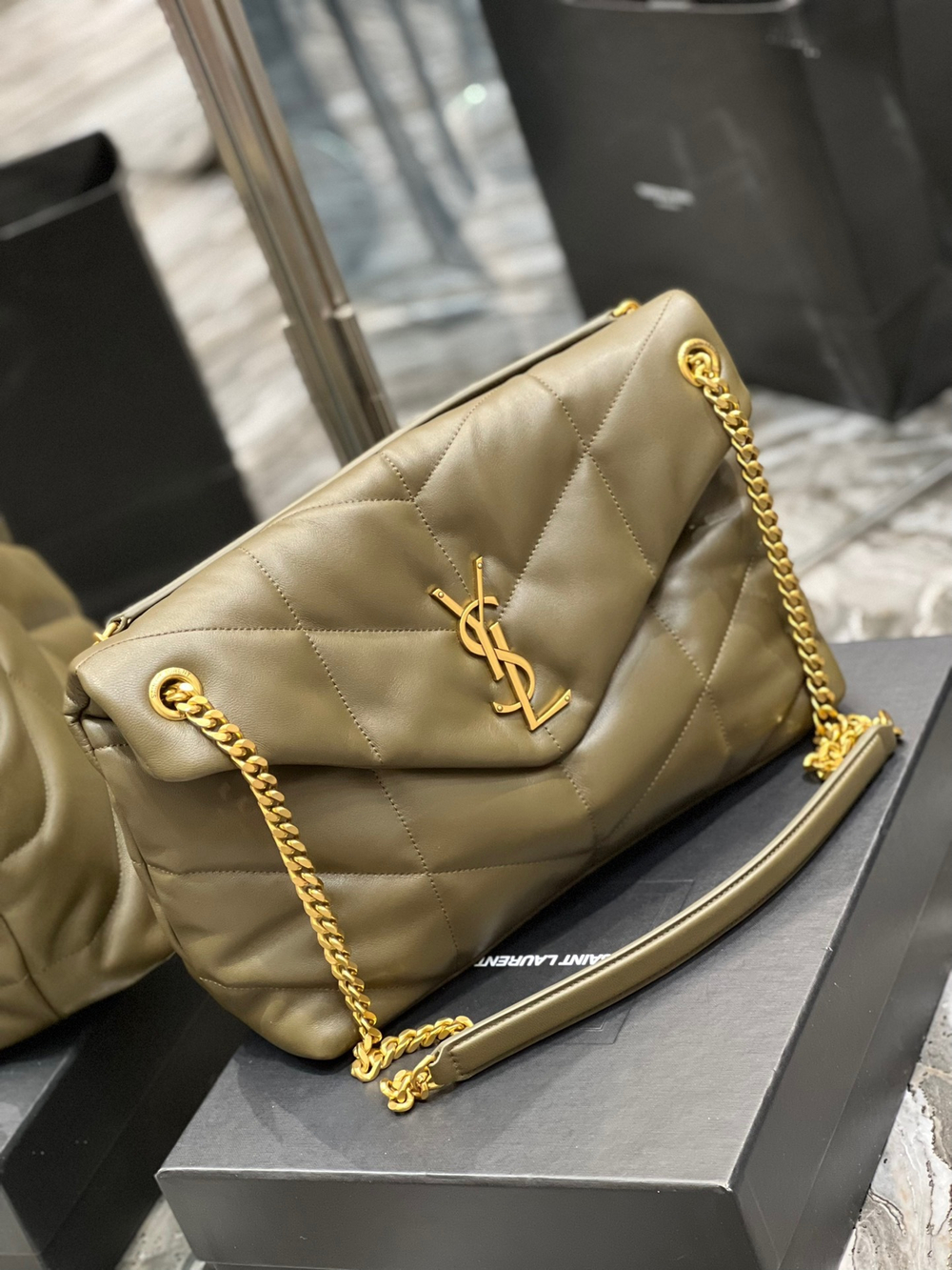 Saint Laurent Loulou Puffer Bag 35 cm