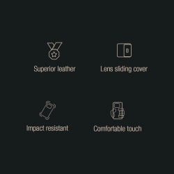 Чехол-книжка Nillkin Leather Qin Pro Plain для Samsung Galaxy S23 Ultra