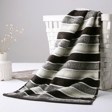 Мужское полотенце, GА1405, 70*34 (Коричневый, 1914104908)