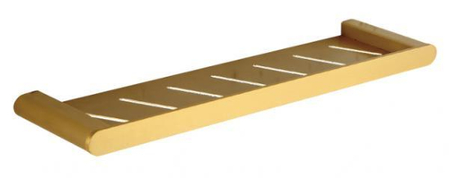 Полка для ванной 500 мм алюминий CAPRI 16226.G золото