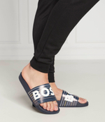 шлепанцы bay_it_slid BOSS BLACK - темно-синий(50474459)