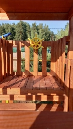 Детский игровой комплекс Савушка "Мастер" - 4 (с окраской)