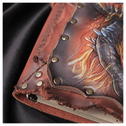 Кожаный ежедневник «Дракон»