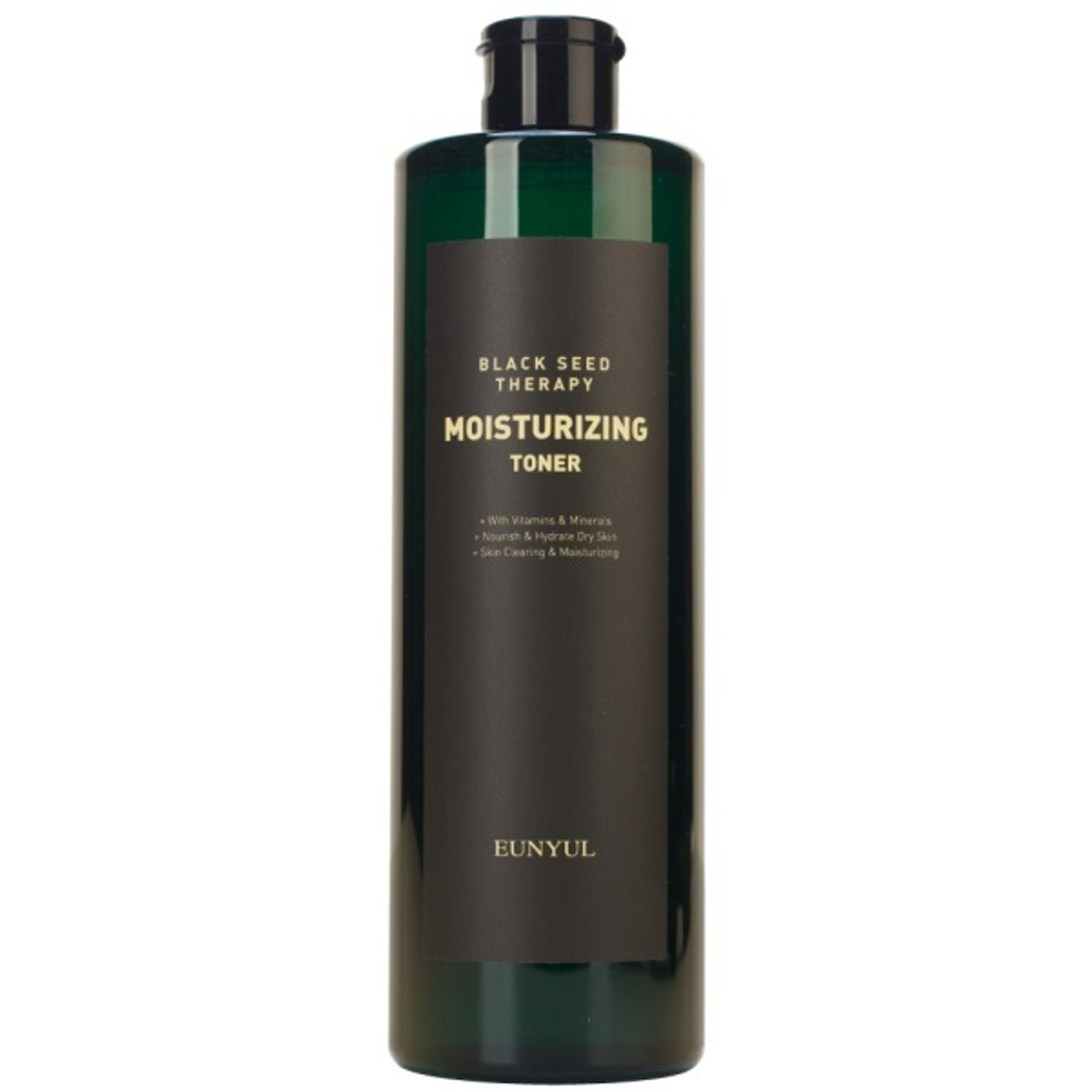 Тонер для лица антивозрастной с комплексом фруктовых семян Eunyul Black Seed Therapy Moisturizing Toner 500мл