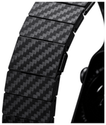 Браслет Apple Watch 38/40mm (AWB1002) Pitaka black carbon
