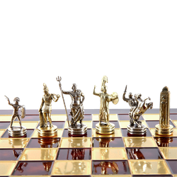 Manopoulos Шахматный набор Троянская война