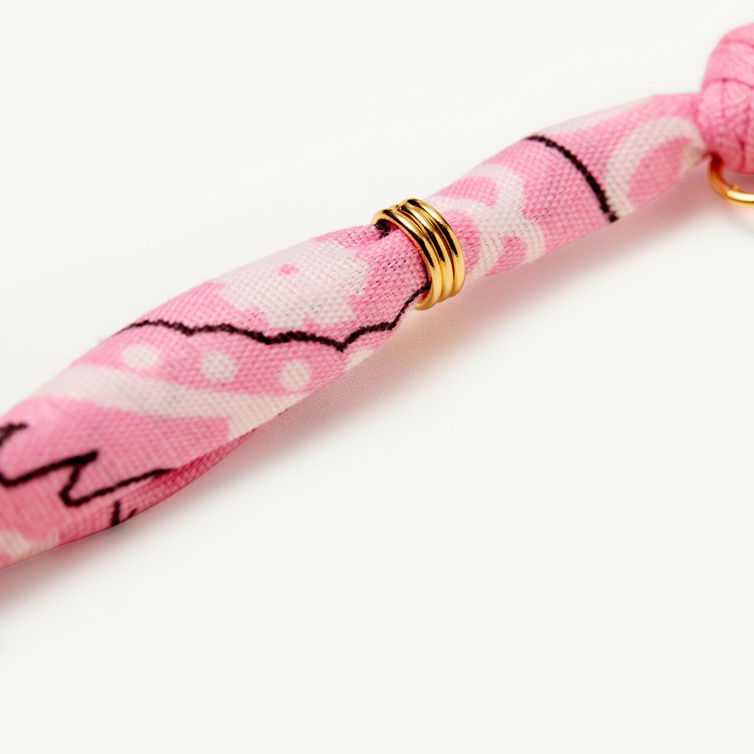 Браслет Bandana Bracelet - Pink