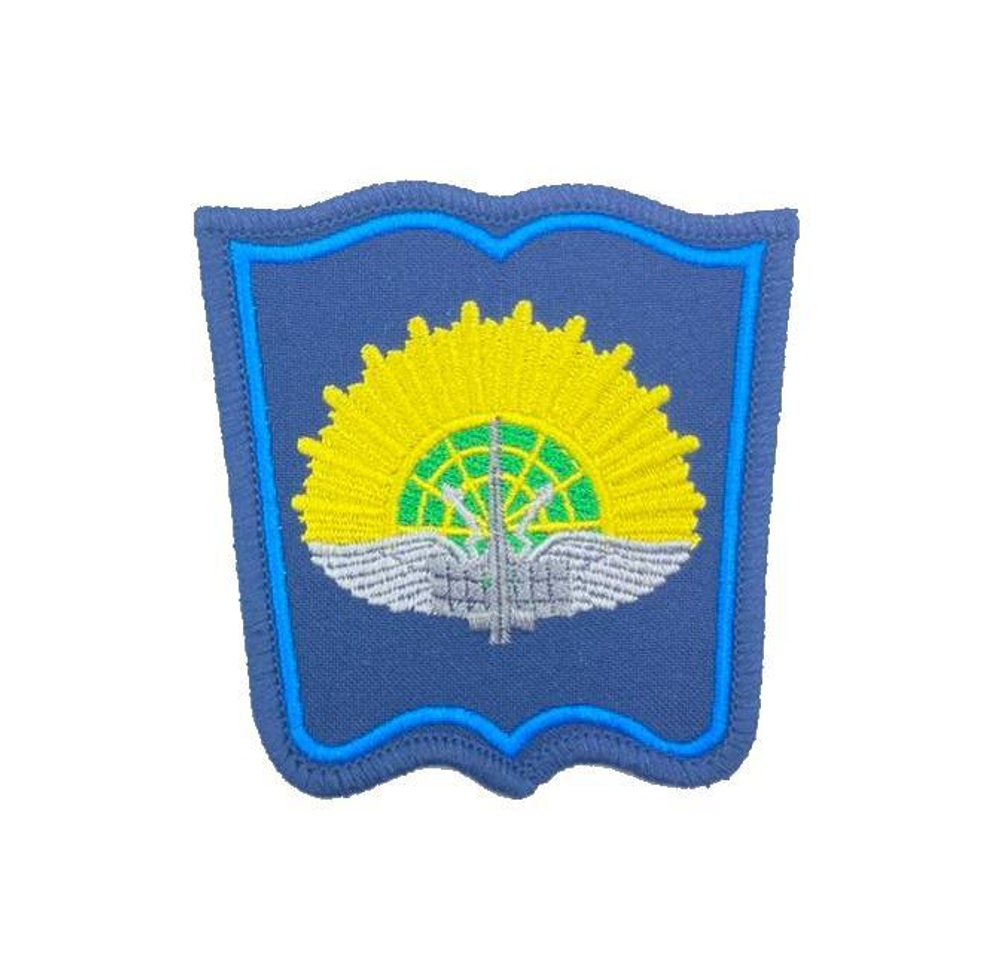 Шеврон вышитый ЯВВУ ПВО (книга) на парадную форму