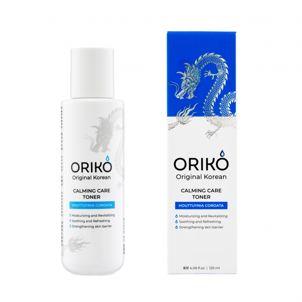ORIKO Calming care toner with Houttuynia cordata extract Успокаивающий тонер для лица с экстрактом хауттюйнии и гиалуроновой кислотой 120мл