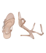 Босоножки на шпильках EDELIA2 Guess - бежевый(FLJEDI SAT03)