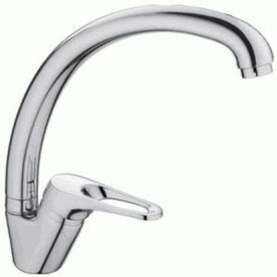 смеситель кухня LEDEME картридж д.35мм боковой утка L4113