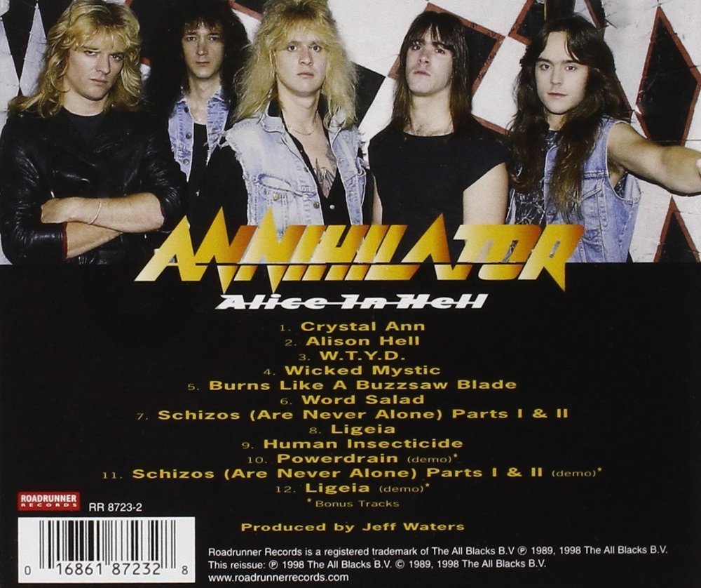 Annihilator / Alice In Hell (CD)