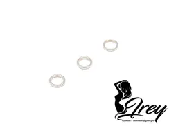 Кольцо Италия, 6 мм, металл, серебро