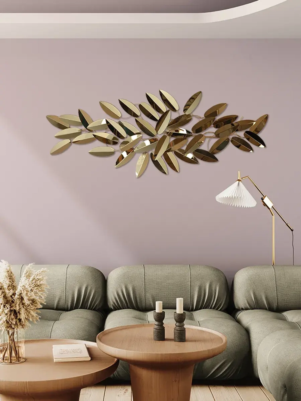 Панно на стену для интерьера 145*53 см