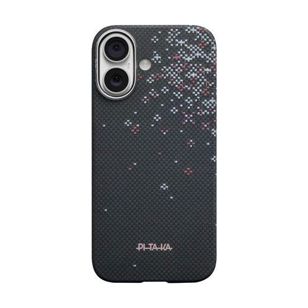 Чехол Pitaka Edge Case для iPhone 17, Полночный чёрный | Midnight Black