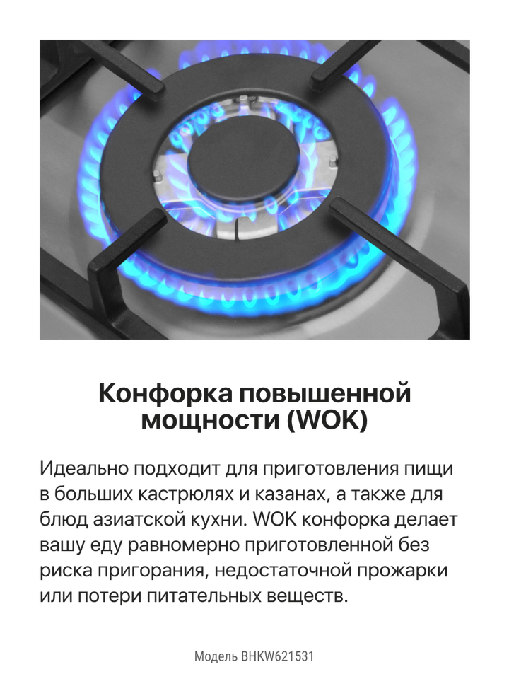 Газовая панель Hansa BHKW621531