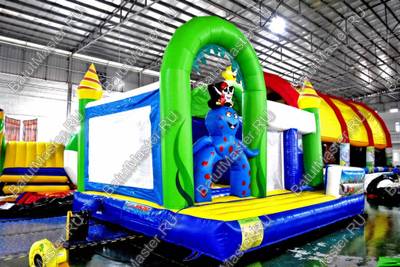 Коммерческий надувной батут "Осьминог"