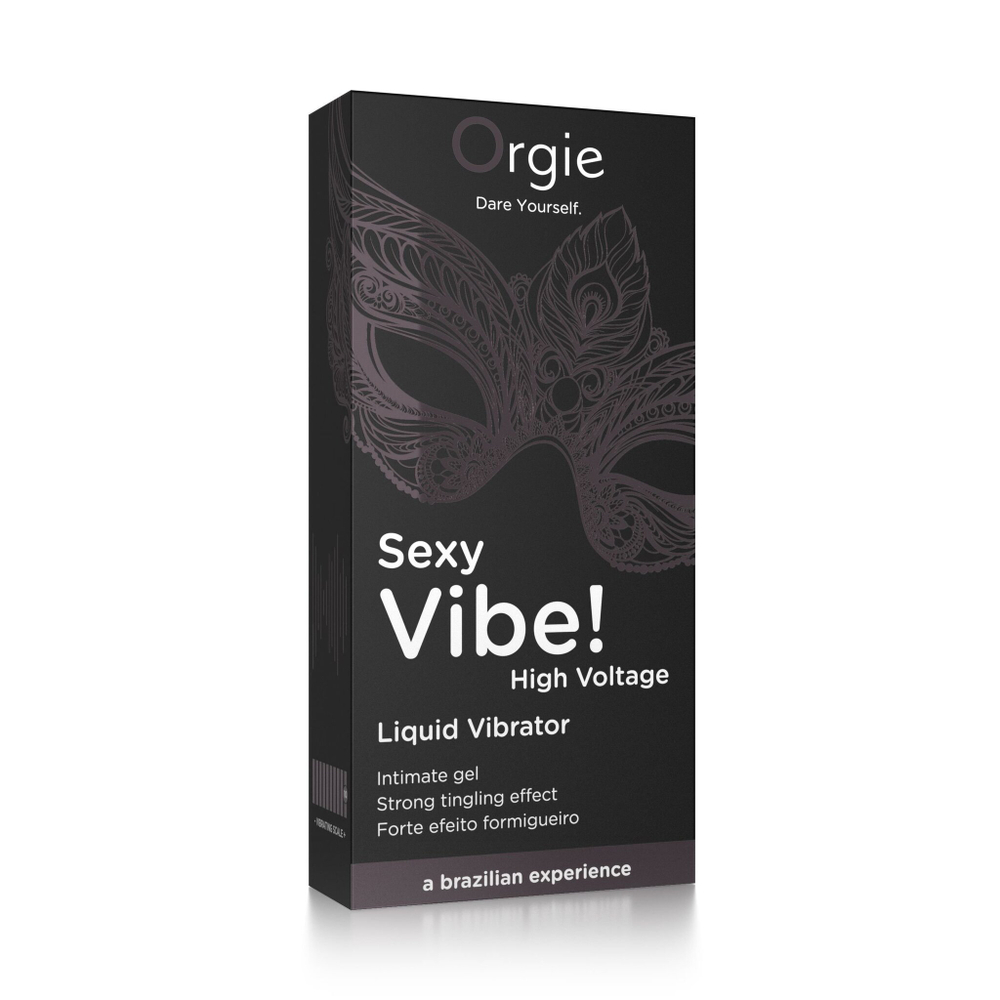 Гель Orgie Sexy Vibe High Voltage с усиленным эффектом вибрации, 15 мл
