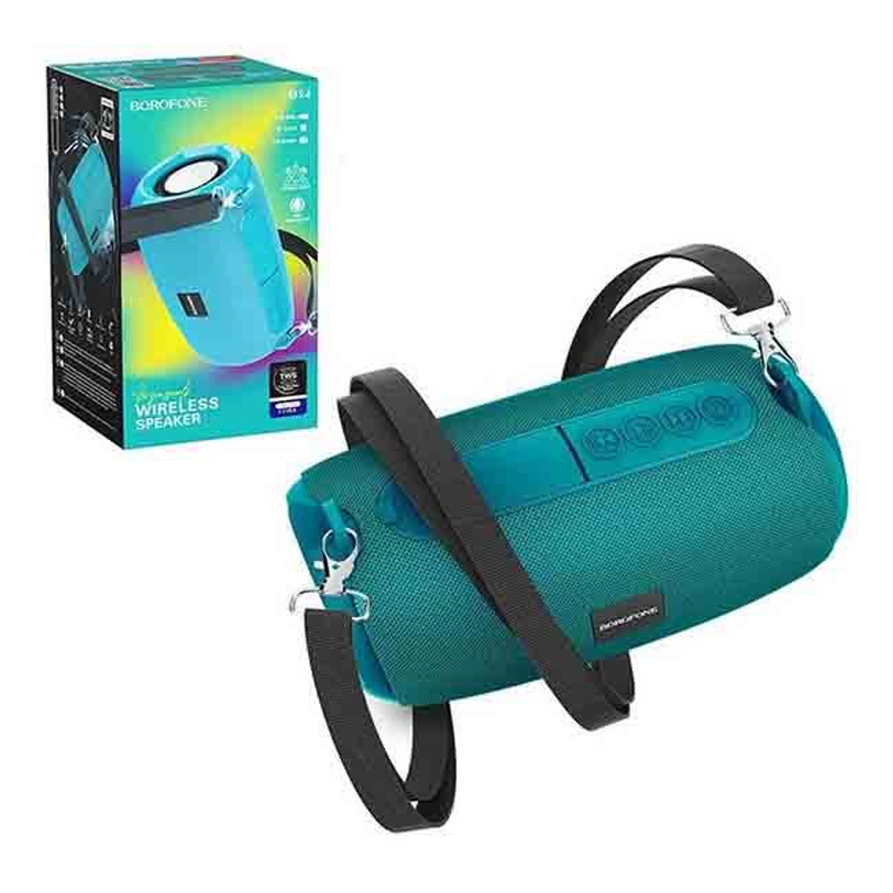 Колонка - Bluetooth BOROFONE BR4 (зеленый)
